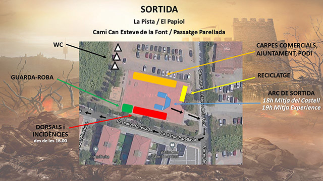 mapa salida mitja del castell 2023